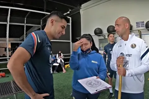 Antonio Chucho López ya entrena con el América y sigue en su recuperación [VIDEO]