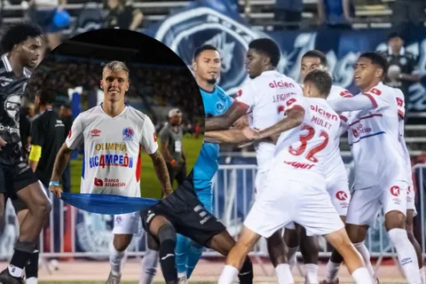"El árbitro dejó": Agustín Mulet rompe el silencio y revela por qué se desató la pelea en pleno Olimpia vs. Motagua