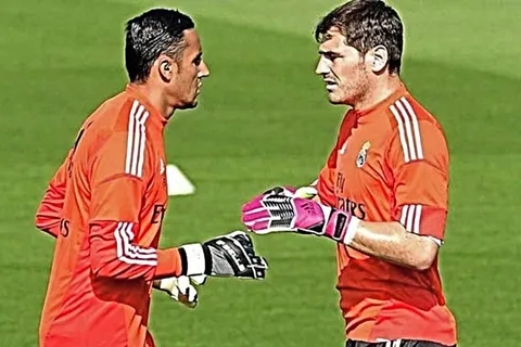 Keylor Navas no se olvidó de Iker Casillas el día de su retiro en el fútbol