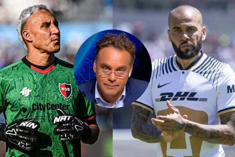 El fantasma de Dani Alves: Keylor Navas queda en medio de su primera polémica en Pumas por culpa de David Faitelson