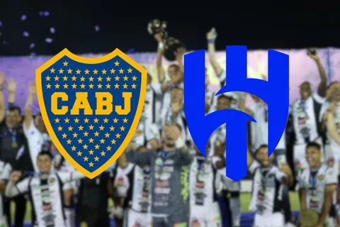 Escudos de Boca Juniors y Al-Hilal