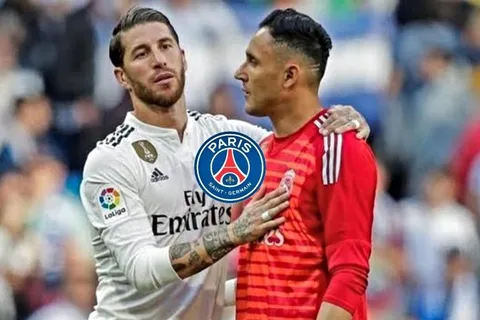 Sergio Ramos le habría comunicado a sus compañeros que estaría por llegar al PSG de Keylor Navas