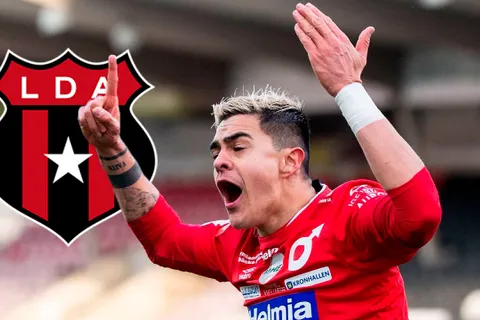 Diego Campos está a detalles de jugar en Alajuelense durante el 2024.