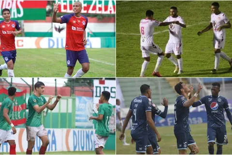 Quedaron definidos los semifinalistas de la Liga de Honduras