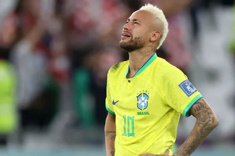 Neymar se encuentra “destruido” por la eliminación de Brasil
