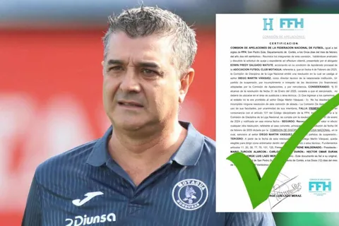Respuesta final: Diego Vázquez conoce cuándo podrá volver a dirigir a Motagua en Liga Nacional