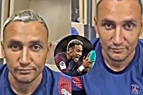 Keylor Navas sufrió la gracia de Neymar en el vestuario del PSG