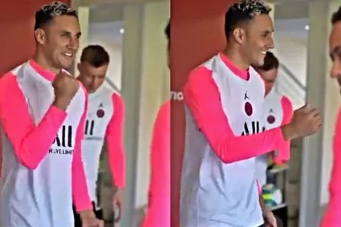 Keylor Navas y Neymar también compiten con algo de baile en el vestuario del PSG [VIDEO]