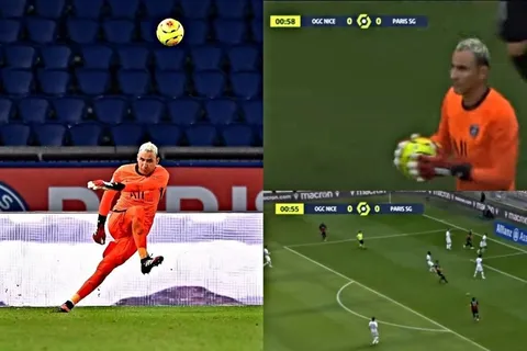 Keylor Navas volvió a dejar su arco en cero en un nuevo triunfo del PSG en la Ligue 1