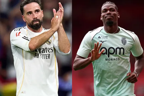 Carvajal y Pogba, agentes libres.