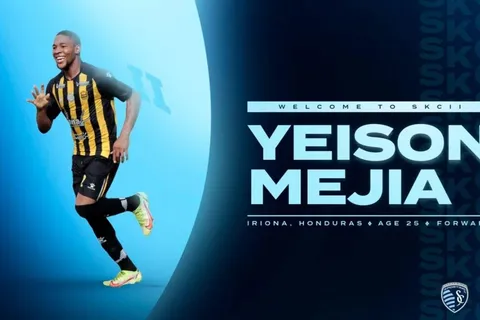 Sporting Kansas City envía a Yeison Mejía a la filial de tercera división