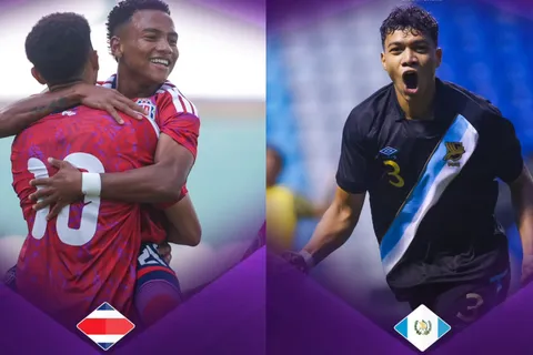 La IA predice si Costa Rica y Guatemala clasificarán al Mundial Sub-20 de 2027