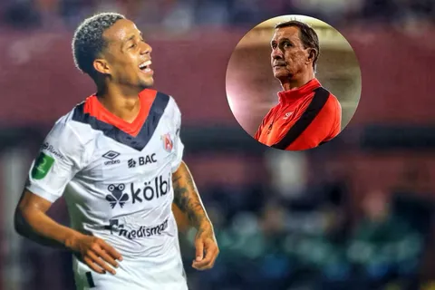 Jeison Lucumí revela lo que dijo Guimaraes en el camerino de Alajuelense para salir del pozo