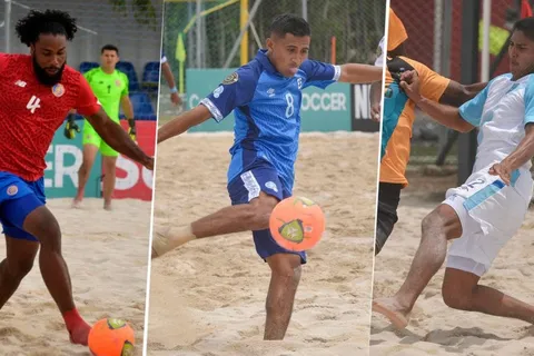 Eliminatorias Concacaf al Mundial de fútbol playa: los resultados de la primera fecha de la fase de grupos