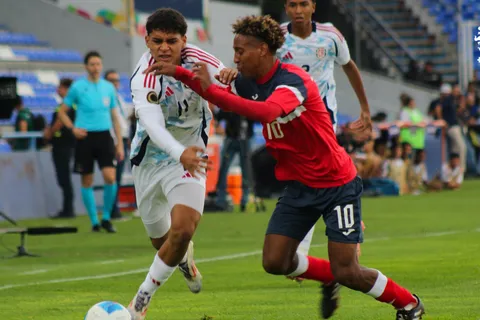 Costa Rica empató con Cuba en su primer partido del Premundial Sub-20 de Concacaf 2024
