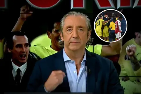 Josep Pedrerol dedicó su editorial de El Chiringuito a la hazaña de Villarreal en Europa League