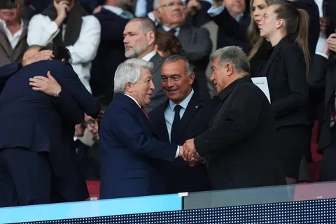 El presidente del Atlético de Madrid volvió a hablar del caso Julián Álvarez: "Está cerrado"