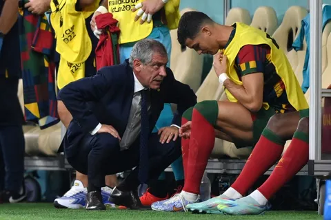 Fernando Santos revela lo que le dijo a Cristiano cuando fue suplente