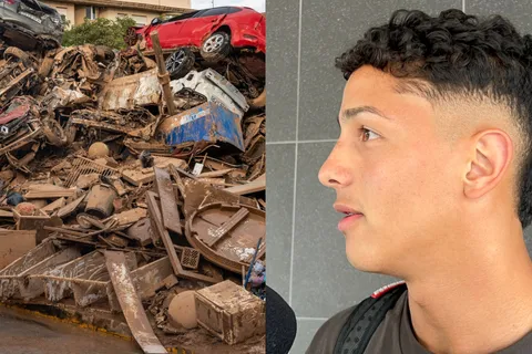 "Me tocó verlo de cerca": el crudo relato de Warren Madrigal sobre los estragos que causó la DANA en Valencia