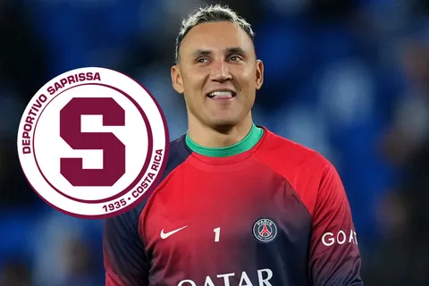 Keylor Navas con la camiseta del París Saint-Germain.