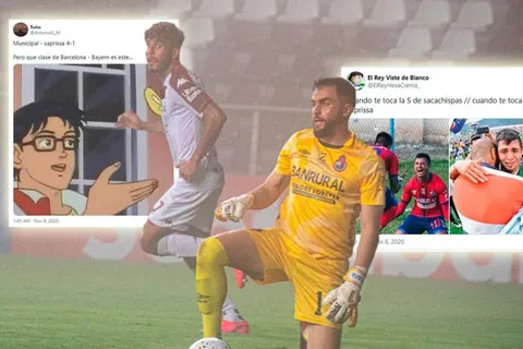 Los memes explotaron con la goleada del Saprissa ante Municipal