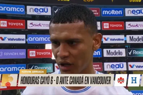 La declaración de Kervin Arriaga sobre la humillante derrota de Honduras en Copa Oro que sorprendió a todos