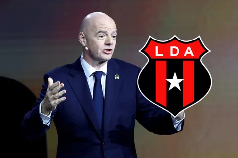 Infantino durante el sorteo del Mundial de Clubes 2025.