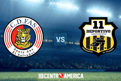 Cuándo juega FAS vs. Once Deportivo: horario y canal para ver hoy EN VIVO el partido por la jornada 12 del Clausura 2023 de la Liga Mayor de El Salvador