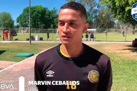 Ascenso MX subió a sus redes un video de Marvin Ceballos