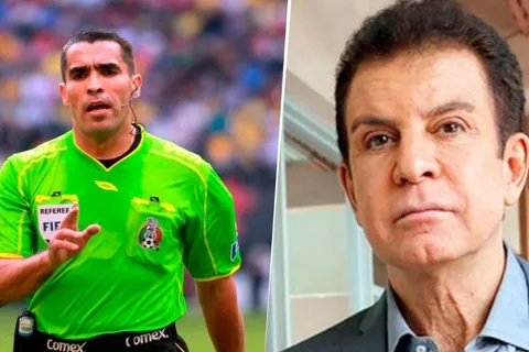 Árbitro mexicano atacó a Salvador Nasralla y lo acusó de poner en peligros su vida