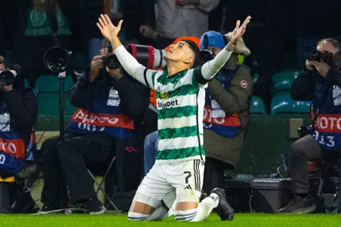 ¿Cuántos goles tiene Luis Palma con el Celtic de Escocia?