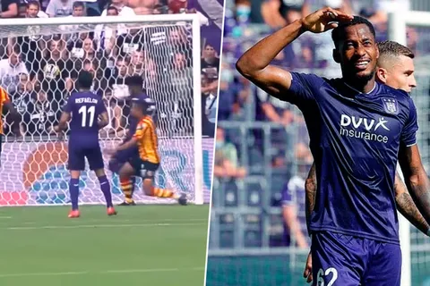 Michael Murillo convierte curioso gol en la goleada del Anderlecht [VIDEO]