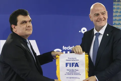 Gianni Infantino y la FIFA no se olvidan de la Selección de Guatemala