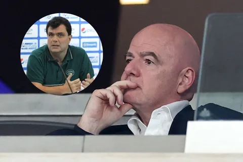Gianni Infantino y Gerardo Paiz.