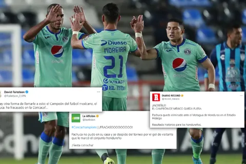 La prensa mexicana explotó luego de que Motagua eliminara a Pachuca de la Concachampions 2023
