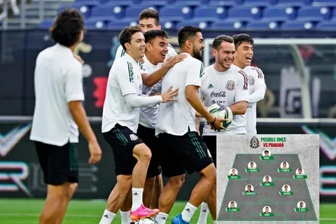 El posible XI de México para enfrentar a Panamá en el Nissan Stadium