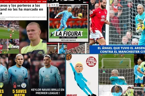 La prensa internacional se rindió ante Keylor Navas