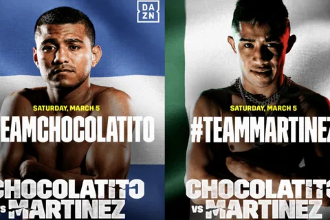 ◉ EN VIVO | Chocolatito González vs. El Rey Martínez: cuándo, a qué hora y por qué canal de TV y streaming ver hoy EN DIRECTO la pelea en Centroamérica