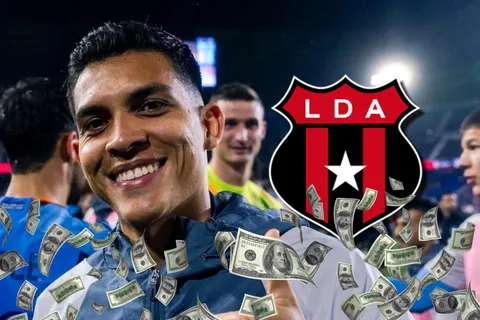 Alonso Martínez beneficiaría a Alajuelense.