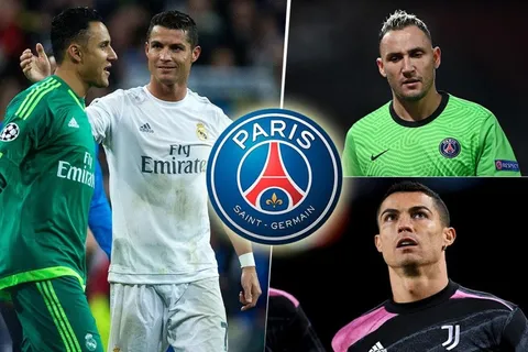 ¡Bomba! PSG podría reencontrar a Keylor Navas con Cristiano Ronaldo