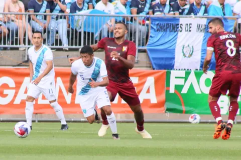 Partido amistoso: Guatemala fue derrotada por Venezuela