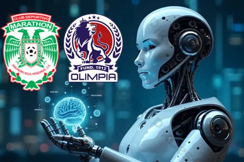 La Inteligencia Artificial predice el resultado de Marathón vs. Olimpia por la final de ida del Apertura 2025