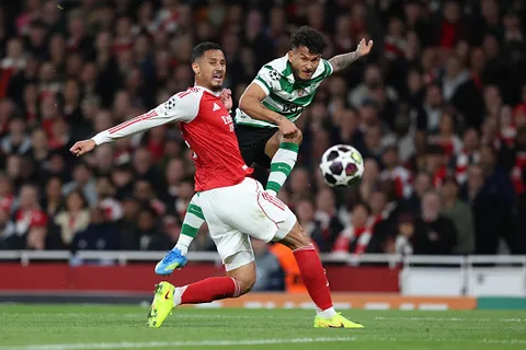 Arsenal avanza sufriendo ante Sporting: resumen de la agónica clasificación a semifinales de la Champions League