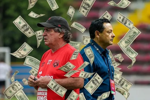 La diferencia salarial entre Machillo Ramírez y Jeaustin Campos.