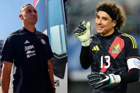 No se vio en TV: Keylor Navas se cruzó con Memo Ochoa después del empate entre Costa Rica y México en la Copa Oro y no se guardó nada