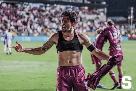 Ariel Rodríguez, autor del gol agónico de Saprissa.