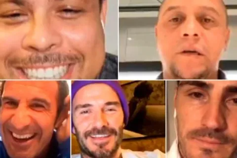 El reencuentro de los Galácticos del Real Madrid en plena cuarentena por el coronavirus