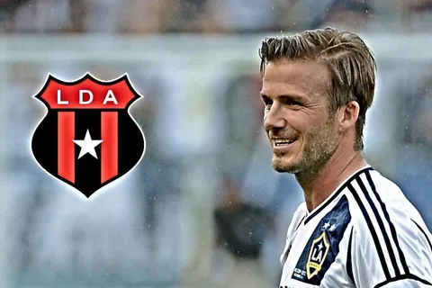 La vez que David Beckham elogió a la Liga Deportiva Alajuelense