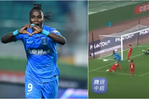 Rubilio Castillo anotó su primer gol en la Superliga de China (VIDEO)
