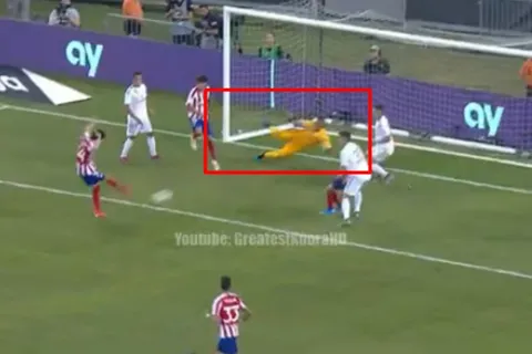 Keylor Navas hizo la mejor atajada del partido